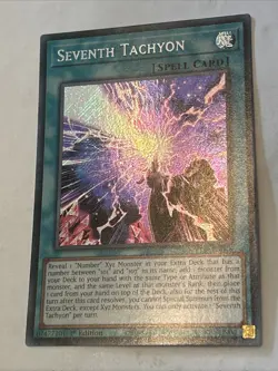 Yugioh Seventh Tachyon MZTM-EN016 1st Edition card - Image 4