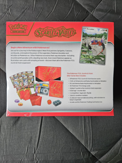 Pokemon TCG Scarlet & Violet Base Set Elite Trainer Box ETB Koraidon New Sealed - Image 2
