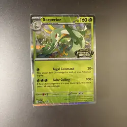 Perfect Order Build & Battle Deck Pokemon Serperior MEP 064 SEALED - Image 1