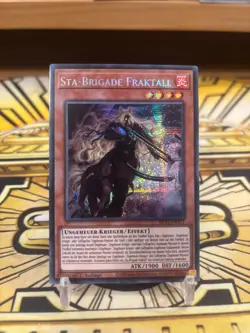 Yugioh Sta-Brigade Fraktall MP21-DE171 Secret Rare - Image 1