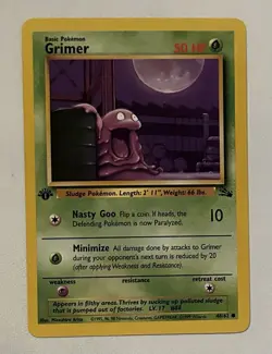 Pokemon TCG Cloyster #32/62 Non Holo 1st Edition Vintage 1999 - Image 3