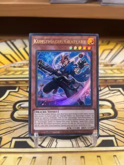 Yugioh Kunstmagus Graflare Ultra Rare DUAD-DE010 - Image 1