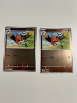 Fletchinder 013/088 | Reverse Holo | Perfect Order | Pokemon TCG | Pack Fresh - Image 2
