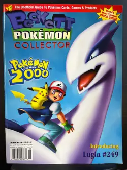 Beckett Pokemon Collector #12 - Lugia (Pokemon the Movie 2000) cover - Image 1