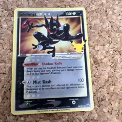 Pokemon TCG Greninja Gold Star SWSH144 - Image 1