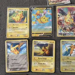 Mixed Pokemon Tcg Pikachu Trading Lot. Ash’s Pikachu Ect - Image 3