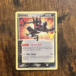 🔥Greninja SWSH144 Black Star Promo Holo Pokemon Celebrationions🔥 - Image 1