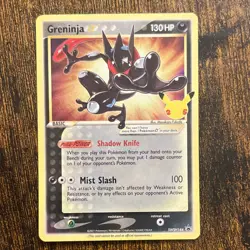 🔥Greninja SWSH144 Black Star Promo Holo Pokemon Celebrationions🔥 - Image 2