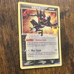 🔥Greninja SWSH144 Black Star Promo Holo Pokemon Celebrationions🔥 - Image 3