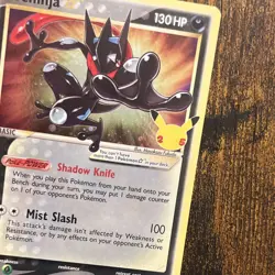🔥Greninja SWSH144 Black Star Promo Holo Pokemon Celebrationions🔥 - Image 4