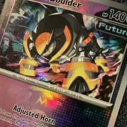 Iron Boulder 046/131 Sv: Prismatic Evolutions Holo Master Ball NM Pokemon TCG - Image 2