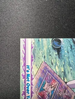 It's Not Over Yet #70 Pokemon Topps Non Holo Vintage Blue Logo 1st Print - Image 3