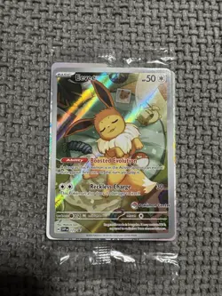 Pokemon Center Exclusive Eevee 173 Stamped Promo Prismatic Evolutions Sealed - Image 3