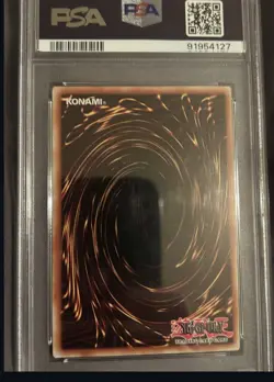 Yu-Gi-Oh Necroface 1st Edition Secret Rare Card GLAS-EN090 PSA 9 - Image 2