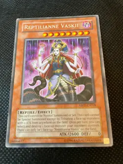Reptilliane Vaskii - ABPF-EN018 - Rare - Unlimited Edition - LP - YuGiOh! - Image 1