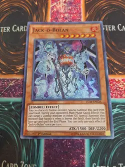 Yu-Gi-Oh! Jack-o-bolan IGAS-EN026 Super Rare 1st Edition Near Mint - Image 1