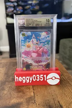 One Piece Charlotte Linlin (SP) OP03-114 Wings of the Captain Foil - BGS 10 - Image 1