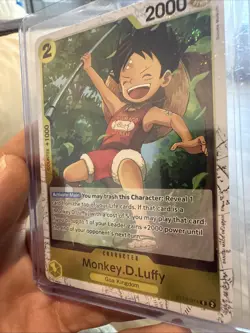 One Piece CCG Monkey D Luffy Op13-014 Foil Super Rare - Image 4