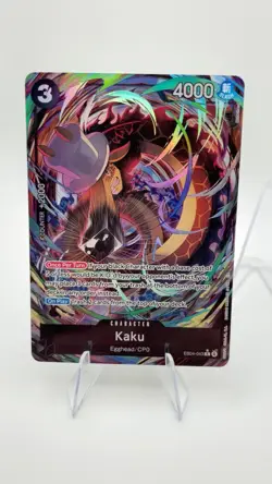 One Piece OP15 Kaku Alt ART EB04-043 R* Foil - Adventure On Kami's Island Eng. - Image 1