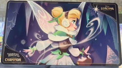 Lorcana: Tinker Bell Winterspell Set Championship Champion Playmat NEW INHAND - Image 1