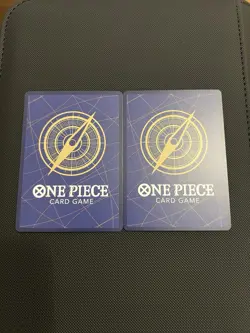 2 x Monkey.D.Luffy EB02-061 SEC One Piece Card Anime 25th Collection English - Image 2