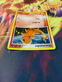 Charmander 58/112 NM *HOLO SWIRL* FireRed & LeafGreen 2004 Pokemon TCG - Image 3
