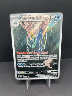 Clawitzer 141/132 Pokemon TCG ME01: Mega Evolution Illustration Rare - Image 1