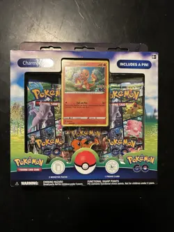 Pokemon Go 2022 TCG Charmander Pin Collection Box Factory Sealed - Image 1