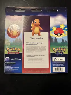 Pokemon Go 2022 TCG Charmander Pin Collection Box Factory Sealed - Image 2