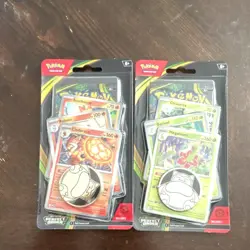Pokemon TCG Mega Evolution—Perfect Order Blister Set of 2: Meganium & Cinderace - Image 1
