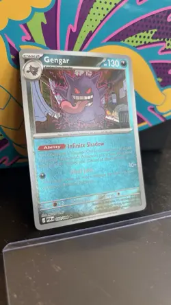 Gengar 050/088 POR Reverse Holo Rare NM Perfect Order 2026 Pokemon TCG - Image 2