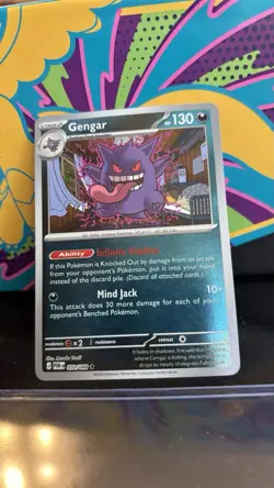 Gengar 050/088 POR Reverse Holo Rare NM Perfect Order 2026 Pokemon TCG - Image 3