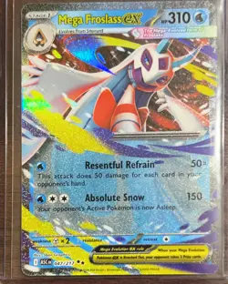 2026 Mega Evolution – Ascended Heroes Mega Froslass EX Holo Double Rare #47/217 - Image 1
