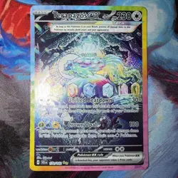 Terapagos ex 170/142 Special Illustration Rare Stellar Crown Pokemon - Image 1
