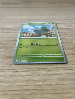 Pokemon TCG Bulbasaur 001/132 Reverse Holo Common Me01 Mega Evolution Hyogonosu… - Image 2