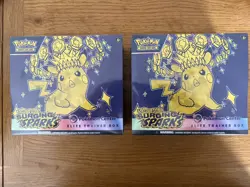 Pokemon Center Surging Sparks Elite Trainer Box ETB (New & Sealed) x2 - Image 1
