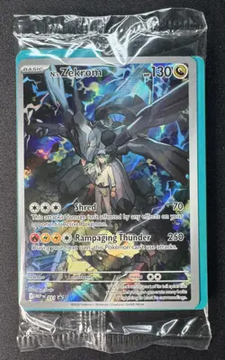Pokemon Ascended Heroes Black Star Promo : N's Zekrom #031 SEALED! - Image 1