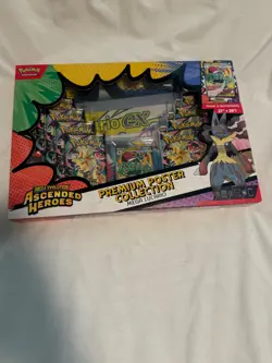 Pokemon TCG Mega Lucario Premium Poster Collection Ascended Heroes BRAND NEW - Image 2