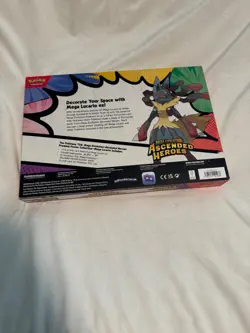 Pokemon TCG Mega Lucario Premium Poster Collection Ascended Heroes BRAND NEW - Image 4