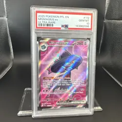 2025 Pokemon Phantasmal Flames Mismagius #112 Ultra Rare EN Graded PSA 10 - Image 4