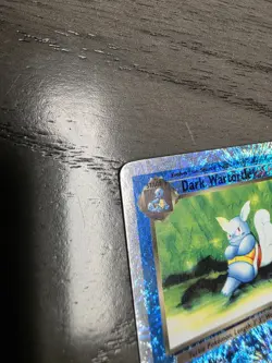 2002 Pokemon Dark Wartortle 39/110 Legendary Collection Reverse Holo Rare - Image 3