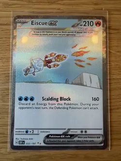 SV03: Obsidian Flames Pokemon TCG Eiscue - Image 1