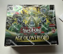 YuGiOh booster box- 24 packs- New- Age Of Overlord. - Image 1