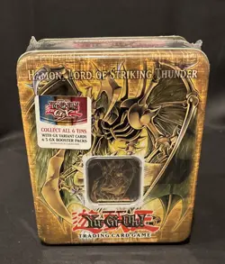 2006 Yugioh Collectors Tin Hamon Lord of Striking Thunder -Factory Sealed - Image 1