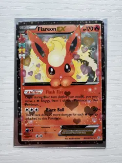 Pokemon TCG Flareon EX Holo Rare Card Radiant Collection RC6/RC32 Generations - Image 1