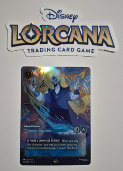 Disney Lorcana Fabled Enchanted Hades Infernal Schemer English Rare - Image 1