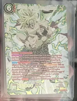SS Broly Brutality Beyond Measure SPR Foil Dragon Ball Super Card Game NM holo - Image 1