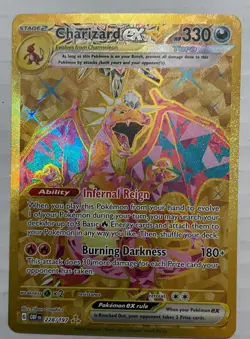 Charizard ex - 228/197 - Pokemon Obsidian Flames Secret Rare Card NM - Image 1