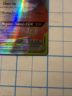 Custom Eevee&snorlax Gx Fun Fan Art (Custom Made Card) Pokemon Card 191/181 - Image 4