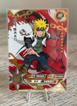 Minato Namikaze NR-AR-031 Naruto Kayou Card TCG Mint Ultra Rare - Image 1